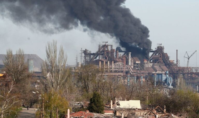 usina siderúrgica de Mariupol