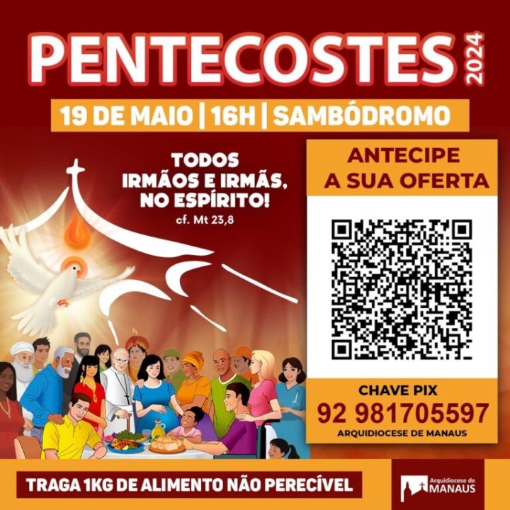 Pentecostes 2024 acontece nesse domingo 1 IMG 8597