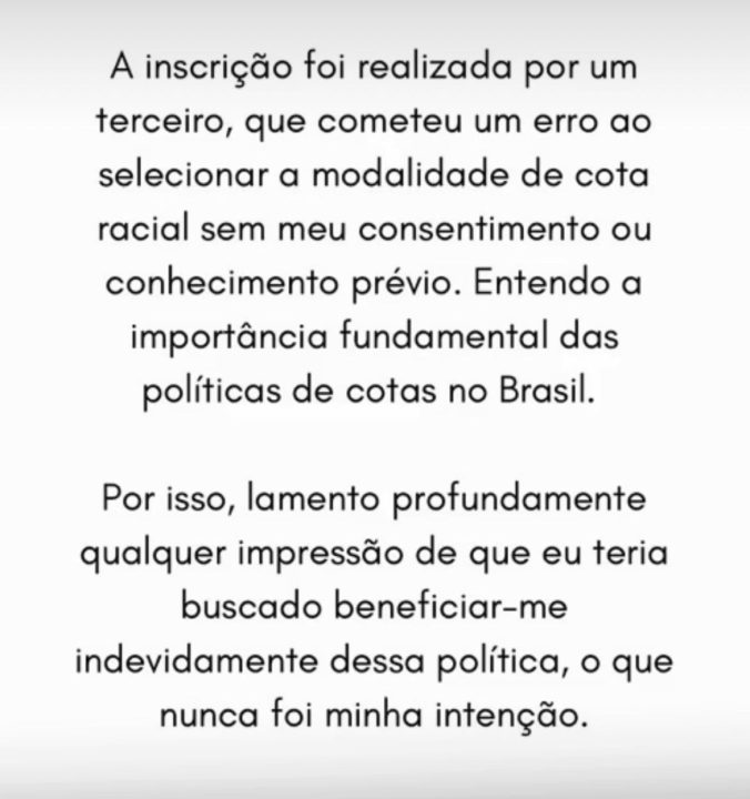 declaracao bbb