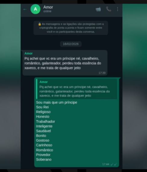 “Fêmea Beta Submissa”: Mensagens expõem terror psicológico de Tenente-Coronel contra esposa policial 3 Captura de tela 2026 03 19 171804