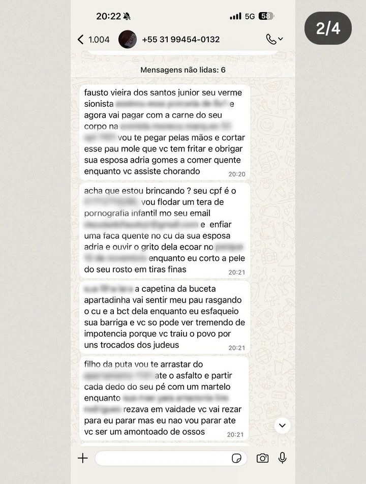 Deputado Fausto Jr. registra ocorrência após receber ameaças contra a família 2 Screenshot 20260520 230326 Instagram