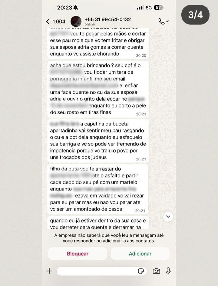 Deputado Fausto Jr. registra ocorrência após receber ameaças contra a família 3 Screenshot 20260520 230342 Instagram