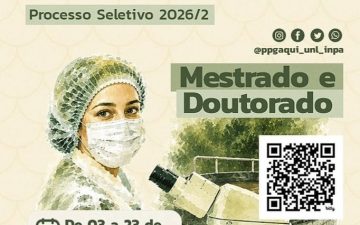 Universidade Nilton Lins e Inpa abrem inscrições para mestrado e doutorado em Aquicultura