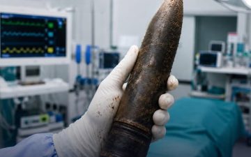 Hospital aciona esquadrão antibombas após paciente chegar com projétil de artilharia no corpo
