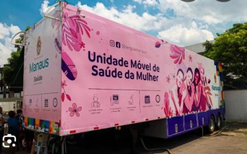 Confira onde estão as Unidades Móveis de Saúde da Mulher nesta semana em Manaus