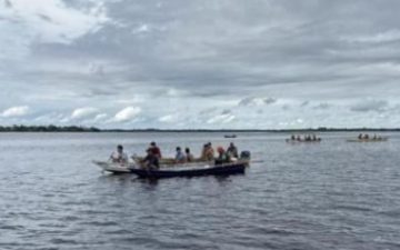 Duas idosas morrem após canoa naufragar durante temporal no interior do Amazonas