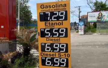 GASOLINA CHEGA A R$ 7,29 EM MANAUS, E PROCON-AM ABRE INVESTIGAÇÃO