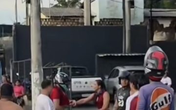 Confusão por suposta traição termina em agressão em frente a academia na zona Leste de Manaus