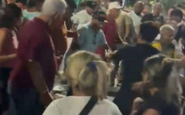 Eleitores protagonizam pancadaria durante debate na Band, em Manaus