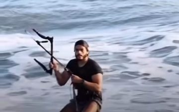 Alan Wesley Pinto Ribeiro desapareceu durante a prática de kitesurf e foi encontrado morto na manhã deste domingo (16)