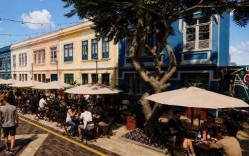 Rua Ferreira Pena é interditada para implantação da primeira Rua Gastronômica de Manaus