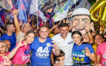 Roberto Cidade intensifica campanha nas ruas de Manaus e destaca propostas para novo mandato