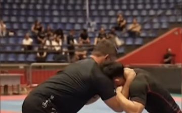 Atleta de jiu-jítsu fica sem movimentos das pernas após golpe proibido durante campeonato no Paraná
